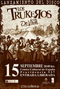 Los Trukeros de visita lanzamiento del disco.