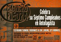 Chancho en Piedra celebre sy séptimo cumpleaños en Antofagasta.