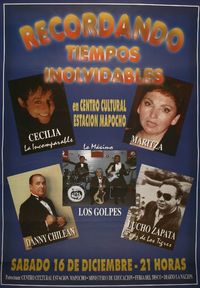 Recordando tiempos inolvidables en el Centro Cultural Estación Mapocho.