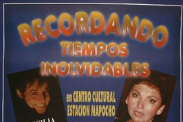 Recordando tiempos inolvidables en el Centro Cultural Estación Mapocho.