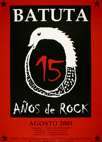 Batuta 15 años de rock : agosto 2004