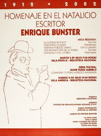Homenaje en el natalicio escritor Enrique Bunster 1912-2002