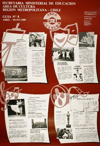 Area cultura SME guía n°8 abril-mayo 1989.