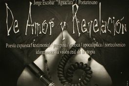 Deamor y revelación Jorge Escobar "Aguaclara" Poetartesano.