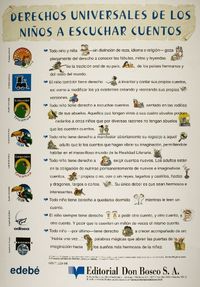 Derechos universales de los niños a escuchar cuentos