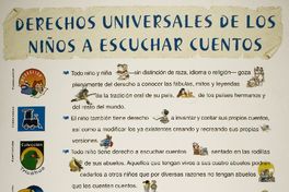 Derechos universales de los niños a escuchar cuentos