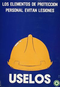 Los elementos de protección personal evitan lesiones úselos.