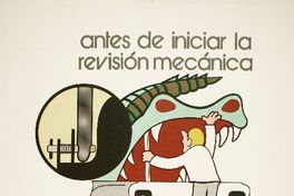 Antes de iniciar la revisión mecánica asegure el capot.