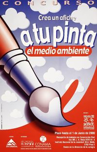 Concurso creo un afiche a tu pinta el medio ambiente.