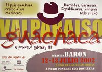 Valparaíso guachaca a ponerle güendy!!! : Estación Barón 12-13 julio 2000.