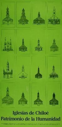 Iglesias de Chiloé patrimonio de la humanidad.