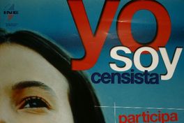 Yo soy censista participa : 24 de abril censo 2002 todos contamos.