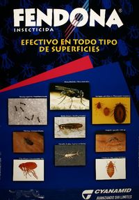 Fendona insecticida efectivo en todo tipo de superficies.