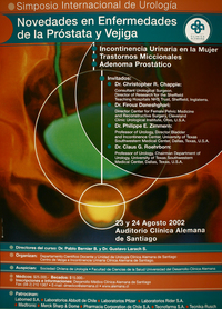 Simposio internacional de urología novedades de enfermedades de la próstata y vegija.