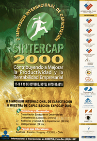 2 simposium internacional de capacitación SINTERCAP 2000 : contribuyendo a mejorar la productividad y la rentabilidad empresarial : 17-18 y 19 de octubre, Hotel Antofagasta.