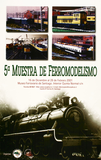 5a muestra de ferromodelismo 16 de diciembre al 28 de febrero 2001