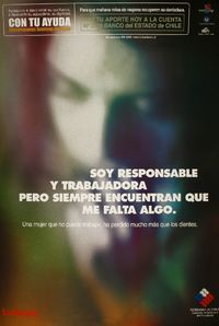 Con tu ayuda contruyamos sonrisas de mujer soy responsable y trabajadora pero siempre encuentran que me falta algo.