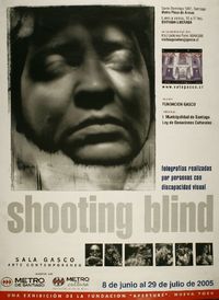 Shooting blind fotografías realizadas por personas con discapacidad visual.