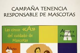Campaña tenencia responsable de mascotas