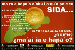 SIDA... si YO no me cuido del Sida... ¿Quién? ¿ma´ai ia e hapa' o?