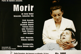 Punto de Quiebre presenta Morir de Sergi Belbel.