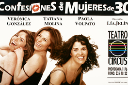 Confesiones de mujeres de 30 Teatro Circus.