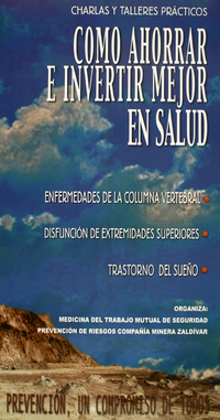 Charlas y talleres prácticos como ahorra e invertir mejor en salud.