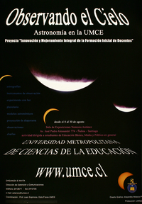 Observando el cielo astronomía en la UMCE : proyecto "innovación y mejoramiento integral de la formación inicial de docentes".
