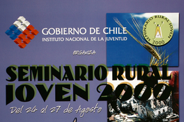 Seminario rural joven 2000 del 24 al 27 de agosto.