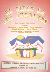 Zeta producciones presenta el circo de los juguetes.