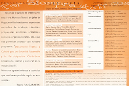 Presentación por siempre actrices.