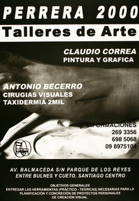 Talleres de arte Perrera 2000.
