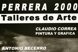Talleres de arte Perrera 2000.