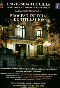 Proceso especial de titulación