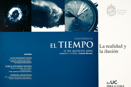 El tiempo la realidad y la ilusión conferencia 11 de agosto 2004.