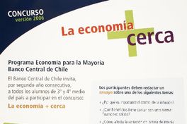 La economía + cerca concurso versión 2006.