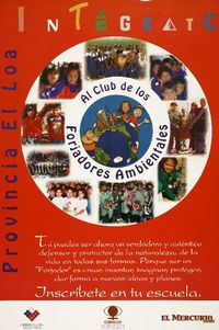 Intégrate al club de los forjadores ambientales provincia El Loa.