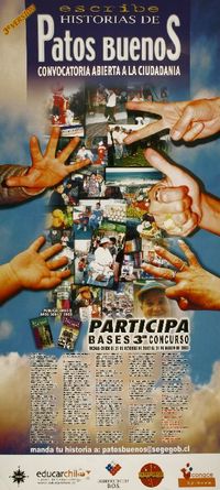 Escribe historia de patos buenos convocatoria abierta a la ciudadanía : 3ra versión.