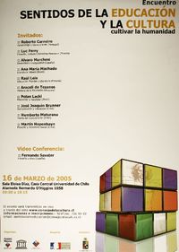 Encuentro sentidos de la educación y la cultura cultivar la humanidad.