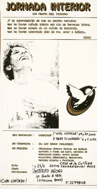 Jornada interior un mapa del tesoro.