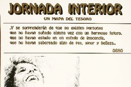 Jornada interior un mapa del tesoro.