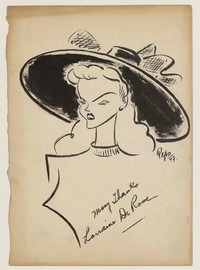 [Caricaturas]  [original de arte] René Rios Boettiger ; seudónimo: Pepo