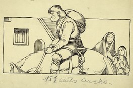 [Dibujo serie Sigfrido. El Peneca 1631] [dibujo] : Mario Silva Ossa ; seudónimo: Coré.