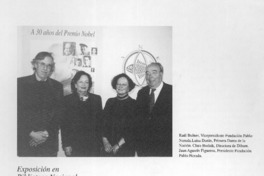 Exposición en Biblioteca Nacional  [artículo]