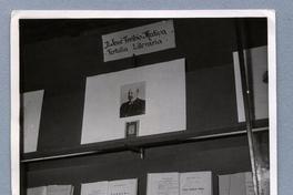 [Obras de don José Toribio Medina en exposición de 1952 en Biblioteca Nacional]