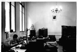 [Biblioteca Nacional. Sala de lectura y préstamo a domicilio]