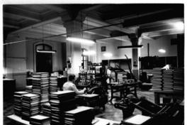 [Biblioteca Nacional. Taller de encuadernación]