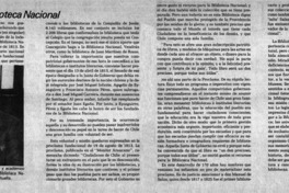 Misión de la Biblioteca Nacional.