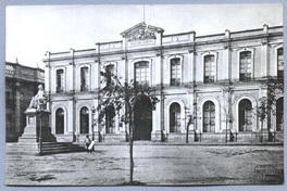 [Palacio del Tribunal del Consulado donde funcionó la Biblioteca Nacional]