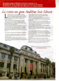 La casa en que habitan los libros  [artículo]